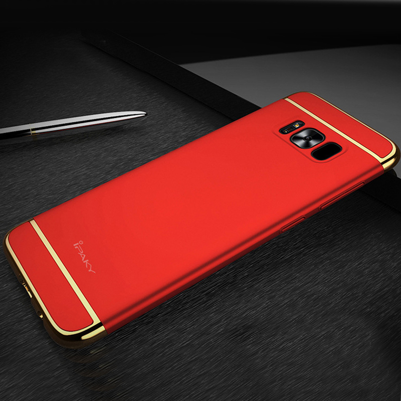 iPaky hardcase skal, Samsung Galaxy S8, röd