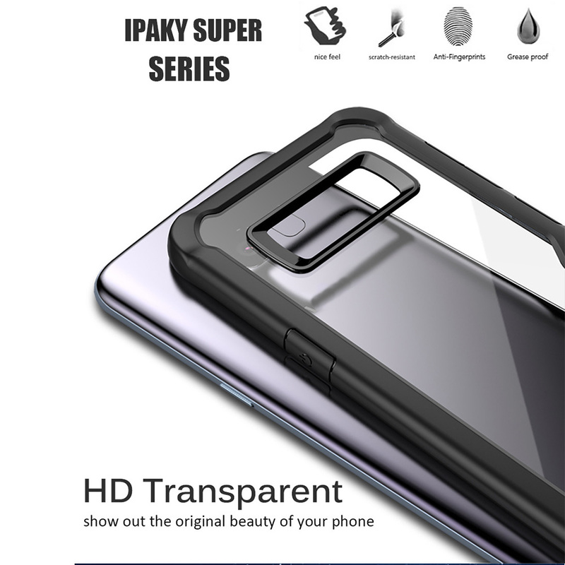 Modernt iPaky skal till Samsung Galaxy S8, svart