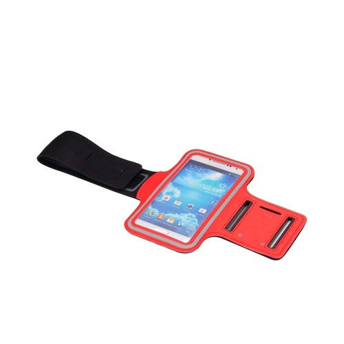 Universal sportarmband till iPhone 8/7/6, röd