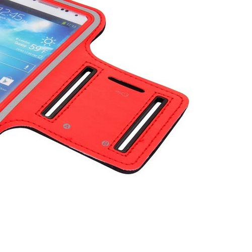 Universal sportarmband till iPhone 8/7/6, röd