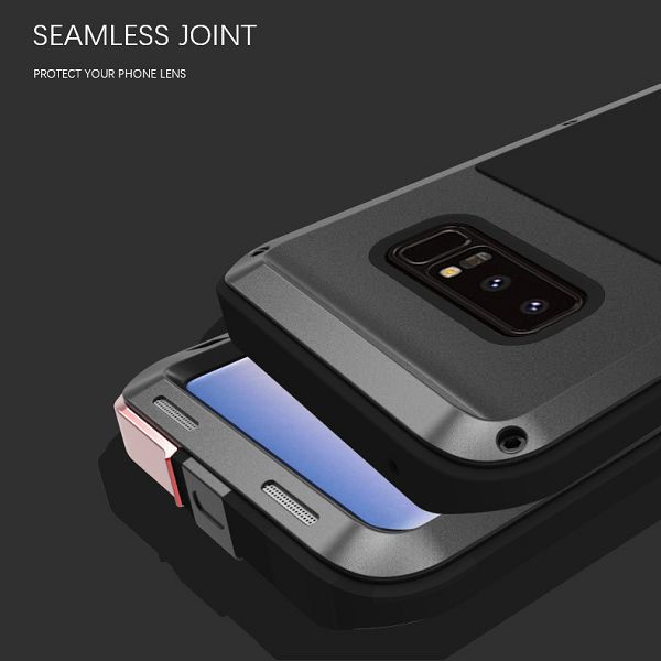 Love Mei Powerful svart, Samsung Galaxy Note 8