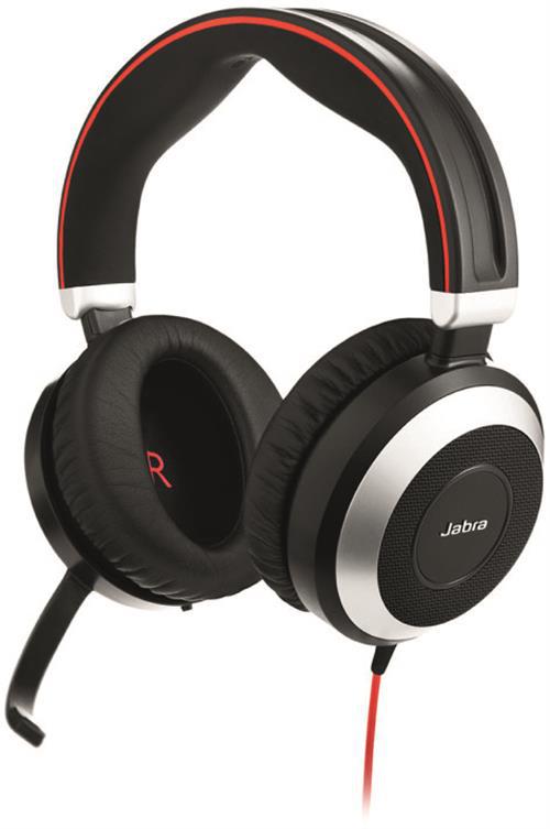 Jabra Evolve 80 MS Stereo trådat headset