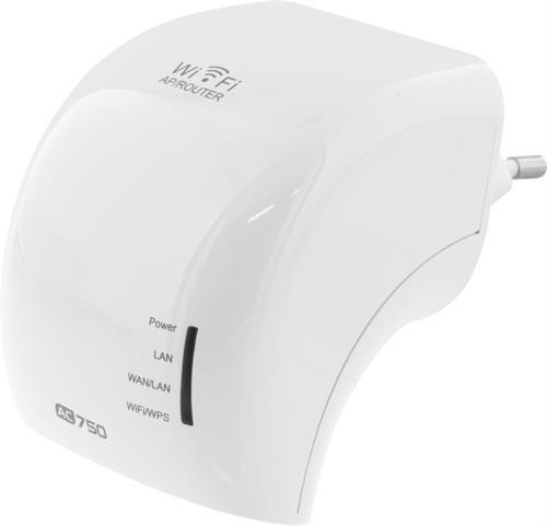 Trådlös accesspunkt/router, Dual-band 2,4/5GHz, 750Mbps