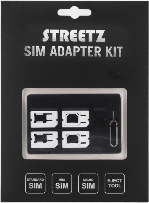 imee Super SIM Kit - SIM-kortsadaptrar, Nano/Micro/Mini