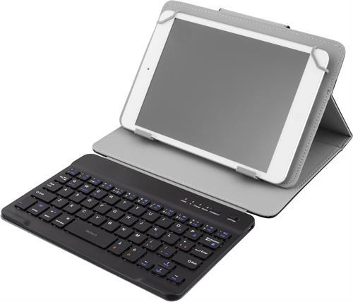 Deltaco fodral med Bluetooth tangentbord för 7" surfplattor