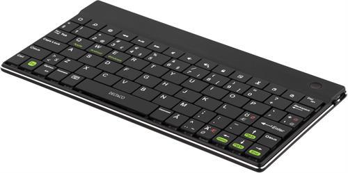 DELTACO trådlöst minitangentbord nordisk layout, bluetooth