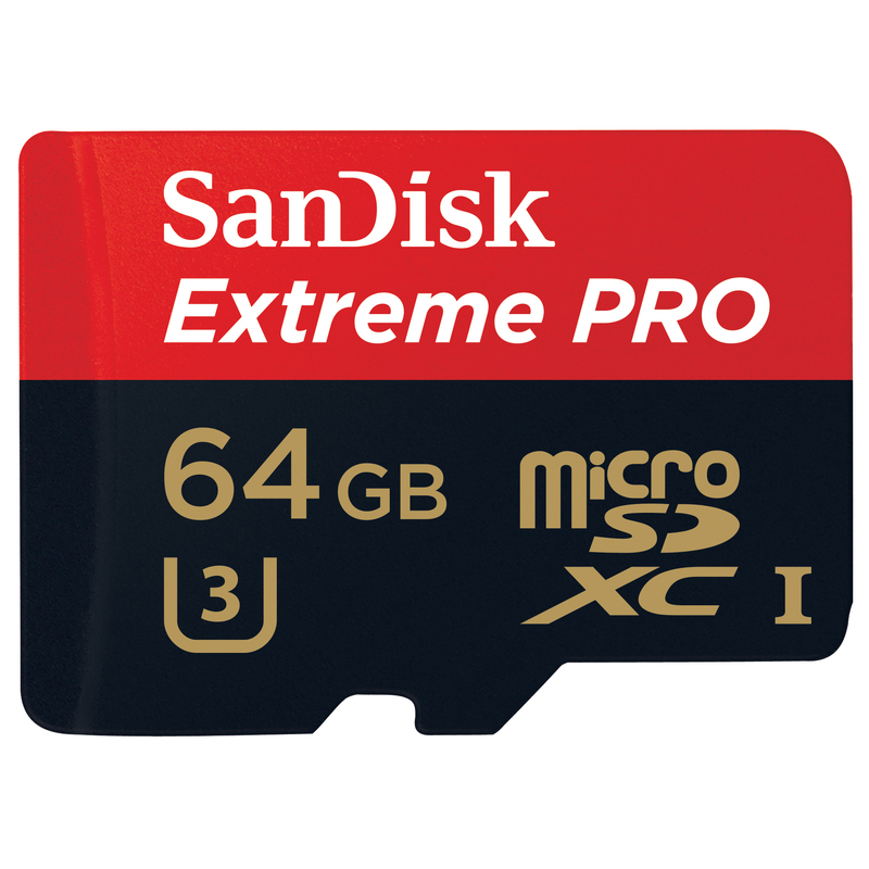 SanDisk Extreme Pro MicroSDXC 95MB/s UHS-I, 64GB