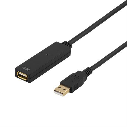 Deltaco Prime USB 2.0 förlängningskabel