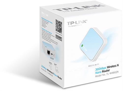 TP-Link TL-WR802N trådlös och mångsidig router, turkos