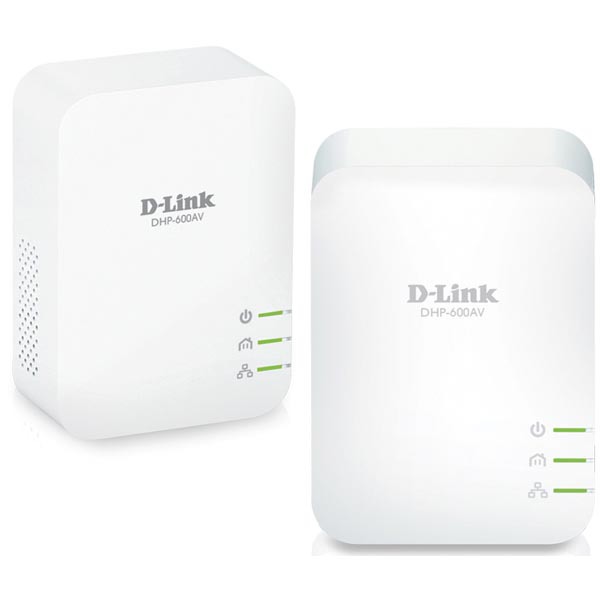 D-Link PowerLine AV2  2 HomePlug-adaptrar 1000Mbps, vit