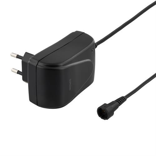 Nätadapter 110-230V till 3-12V DC 1.5 A USB utbytbara kontakter