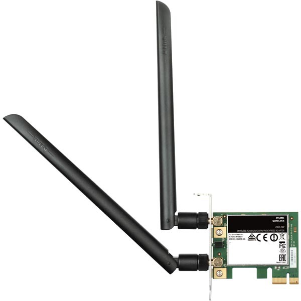 D-Link DWA-582 trådlöst Dual Band nätverkskort 802.11ac
