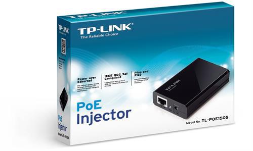 Tp-Link PoE strömtillförsel extern injektor, svart
