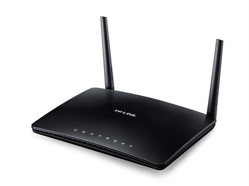 TP-Link ARCHER D20 - Trådlös ADSL2+ router med modem, Dual-Band