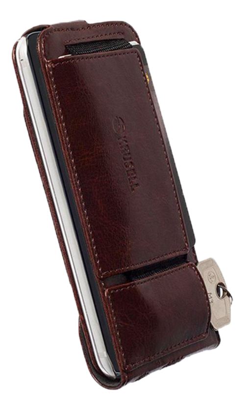 Krusell Ekerö FlipWallet plånboksfodral brun, Sony Xperia Z5