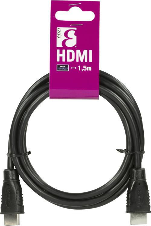 Epzi HDMI-kabel v2.0, 4K, UltraHD 60Hz, 1.5m