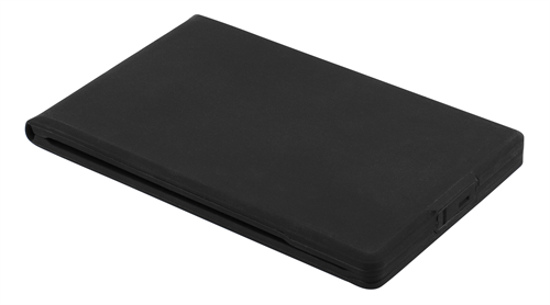 Deltaco trådlöst minitangentbord hopfällbar IPX5, svart