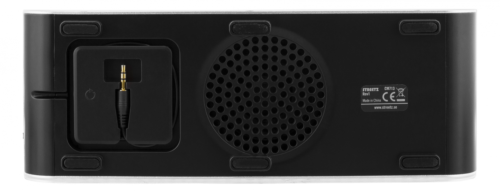 Streetz bluetooth högtalare, silver