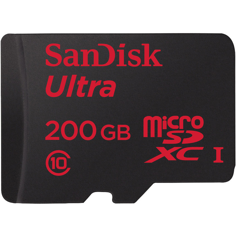 SanDisk Ultra MicroSDXC 90MB/s UHS-I, 200GB