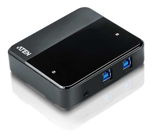 Aten USB 3.0 hubb för 2 datorer, 4xUSB Typ A ho, 2xUSB Typ B ho