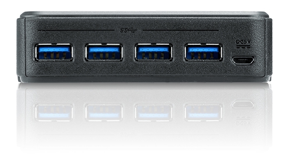 Aten USB 3.0 hubb för 2 datorer, 4xUSB Typ A ho, 2xUSB Typ B ho