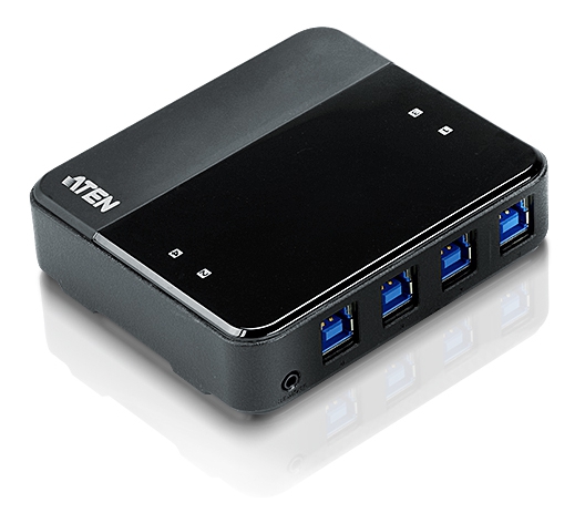 Aten USB 3.0 hubb för 4 datorer, 4xUSB Typ A ho, 4xUSB Typ B ho