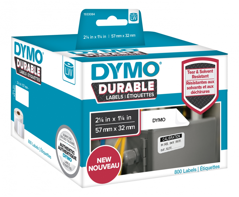 Dymo Durable medium multi-purpose label, 800 etiketter