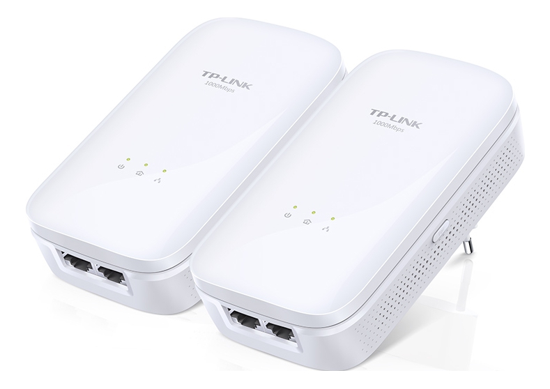 TP-Link AV1000 2-port Gigabit Powerline Starter Kit, 2xRJ45, vit