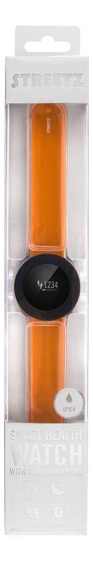 STREETZ Smart fitnessklocka, 44mm, Bluetooth 4.0, Android/iOS