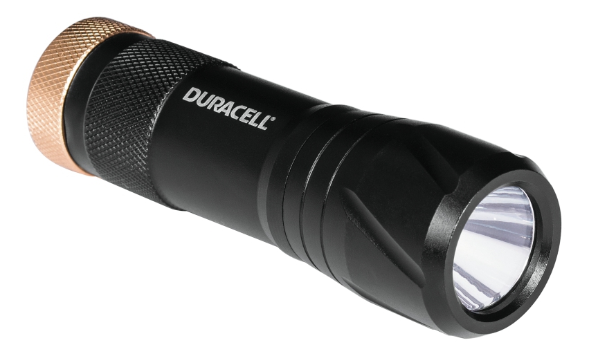 DURACELL Tough Compact CMP-9, ficklampa, 70lm, svart