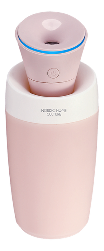 Nordic Home Culture, portabel mini luftfuktare, rosa