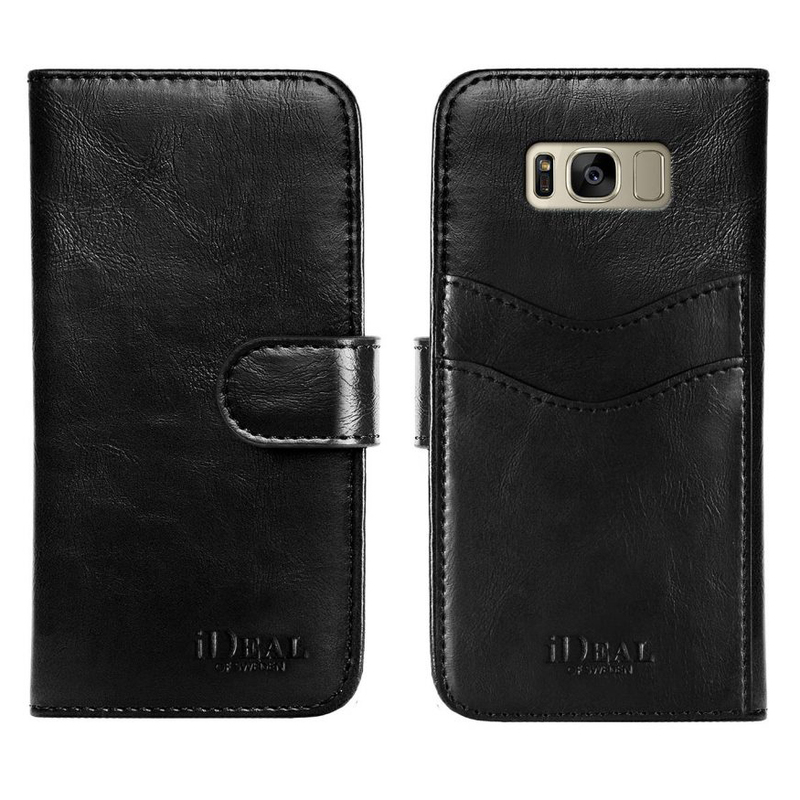 iDeal Magnet Wallet+ plånboksfodral svart, Samsung Galaxy S8