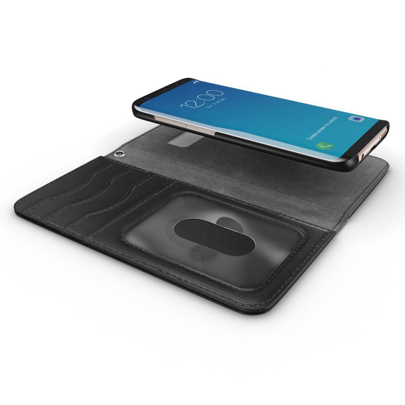 iDeal Magnet Wallet+ plånboksfodral svart, Samsung Galaxy S8