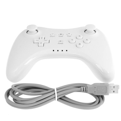 Wii U High Preformance Pro handkontroll vit