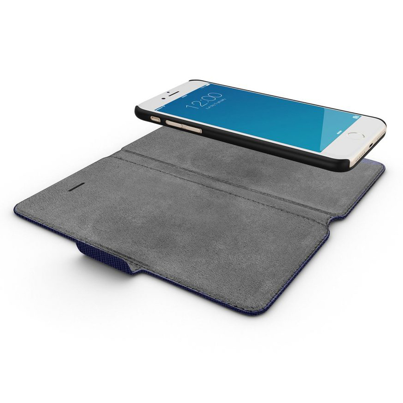 iDeal Fashion Wallet plånboksfodral marinblå, iPhone 8/7/6/6S