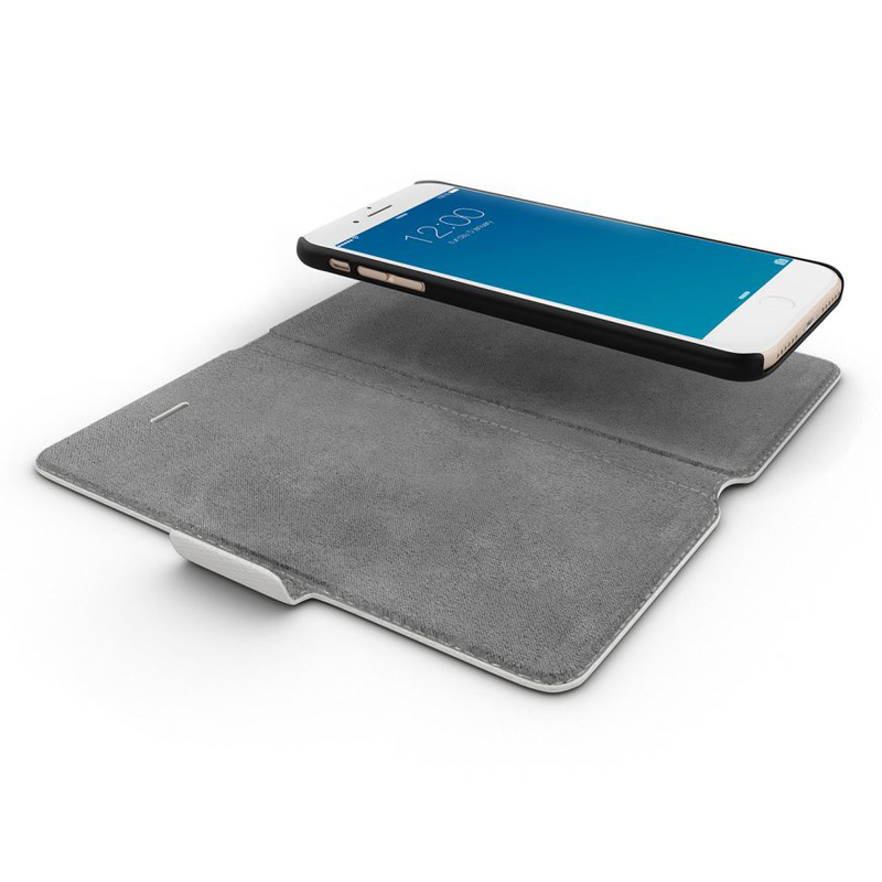 iDeal Fashion Wallet plånboksfodral vit iPhone 8/7/6 Plus demoex
