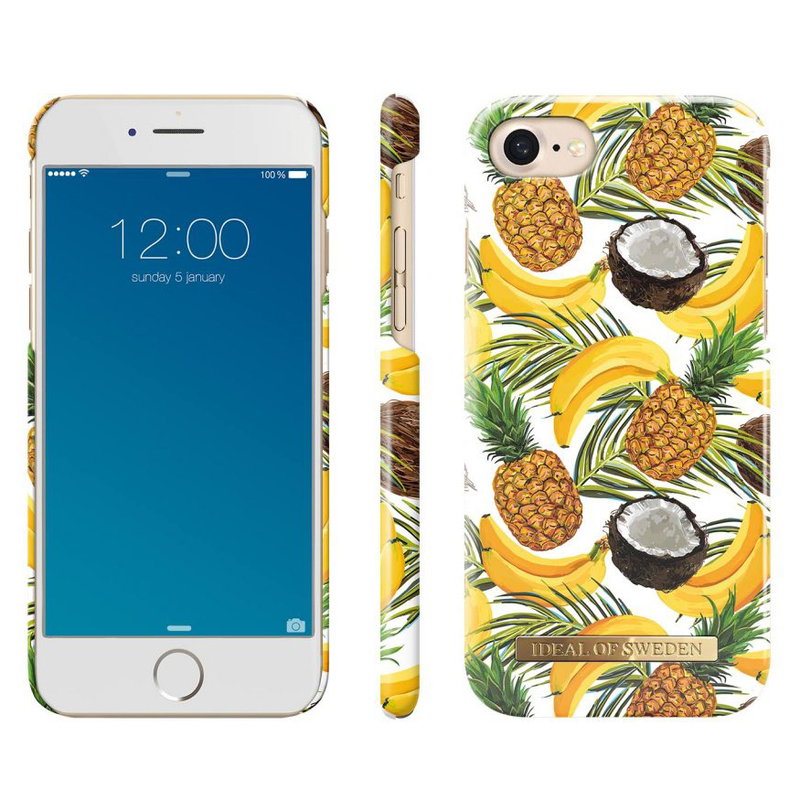 iDeal Fashion Case magnetskal iPhone 8/7/6/6S, Banana Coconut