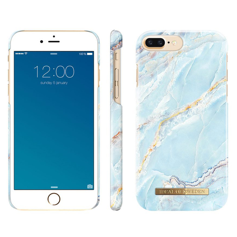 iDeal Fashion skal iPhone 8/7/6/6S Plus, Island Paradise Marble