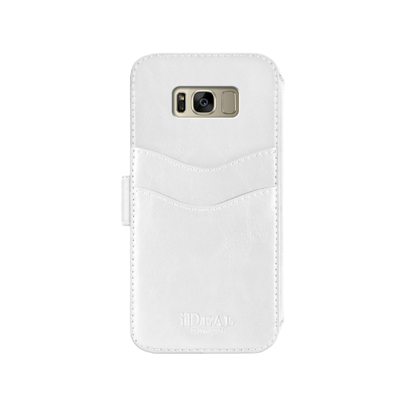 iDeal STHLM Wallet vit, Samsung Galaxy S8