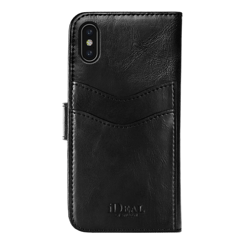 iDeal Magnet Wallet+ plånboksfodral svart, iPhone X