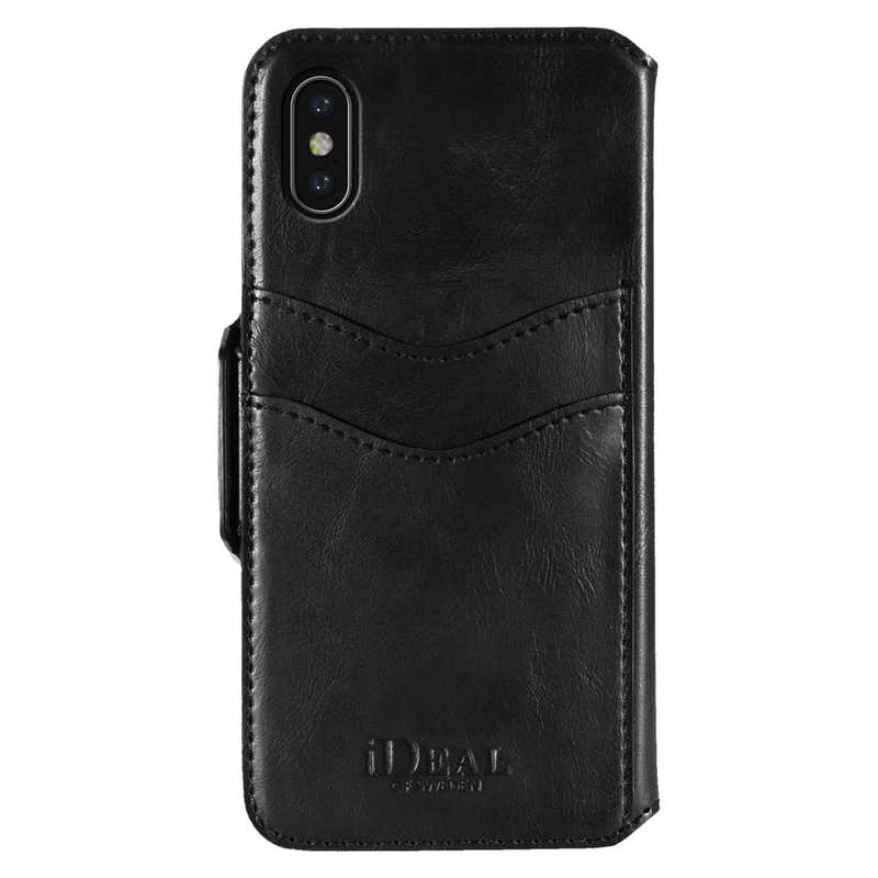 iDeal London Wallet Case svart, iPhone X