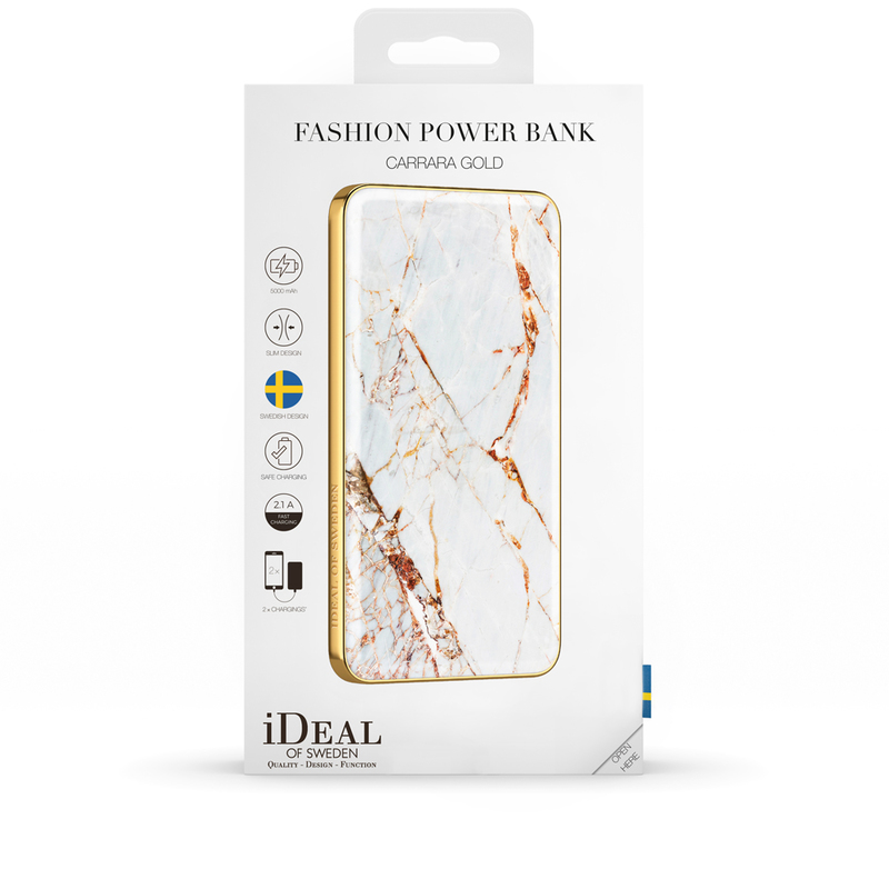 iDeal Fashion Power Bank, Carrara Gold