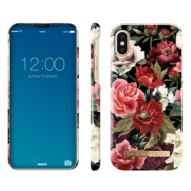 iDeal Fashion Case magnetskal iPhone X, Antique Roses