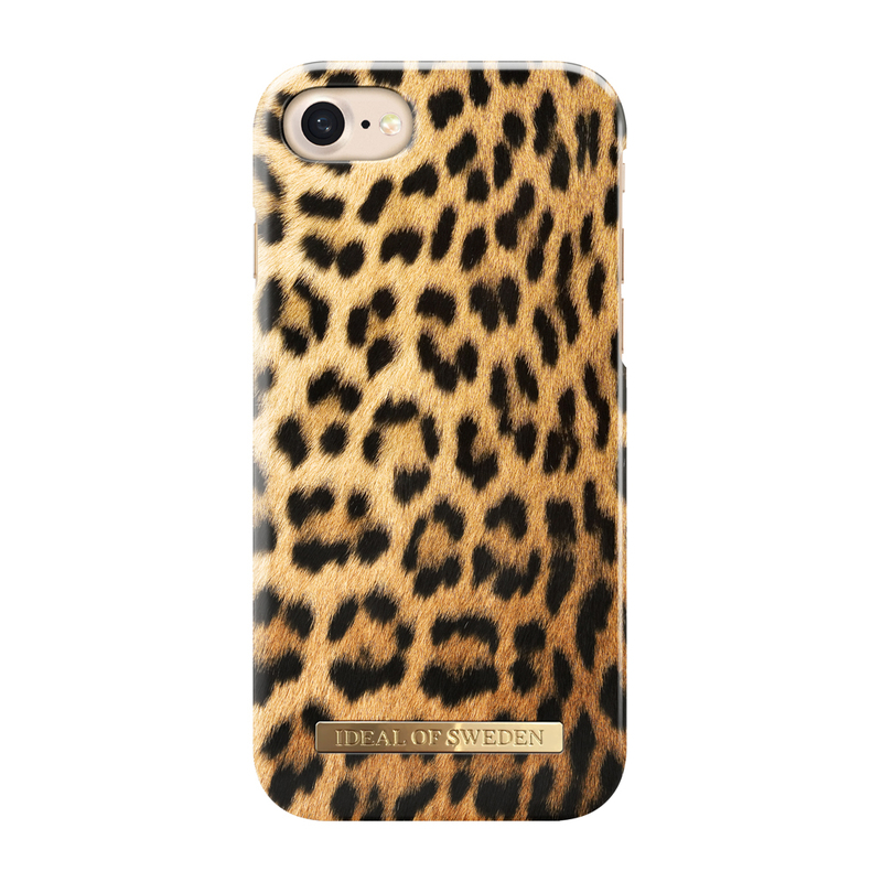 iDeal Fashion Case magnetskal iPhone 8/7/6, Wild Leopard, demoex