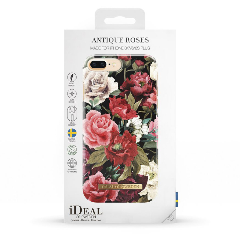 iDeal Fashion Case skal iPhone 8/7/6/6S Plus, Antique Roses