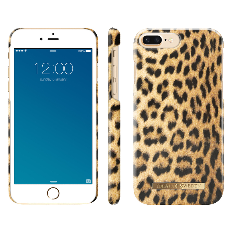 iDeal Fashion Case skal iPhone 8/7/6 Plus, Wild Leopard, demoex