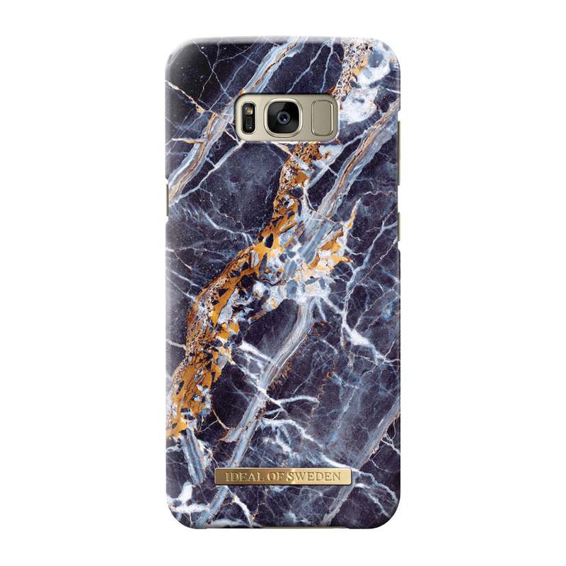 iDeal Fashion Case skal Galaxy S8 Plus, Midnight Blue Marble