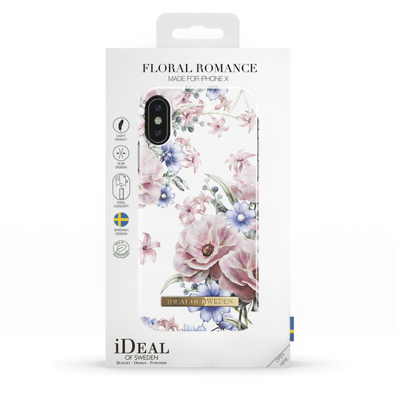 iDeal Fashion Case magnetskal iPhone X/XS, Floral Romance