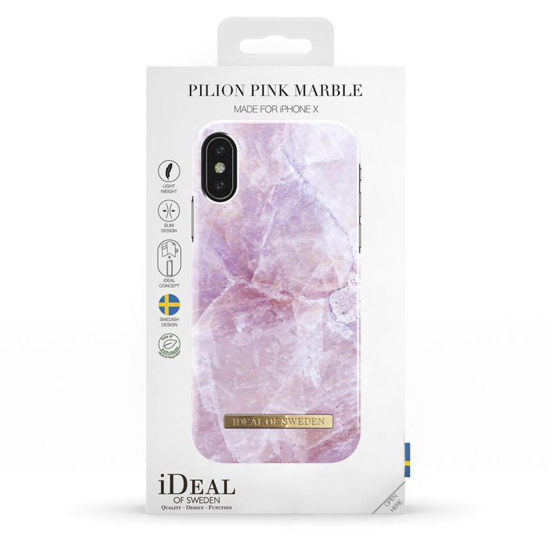 iDeal Fashion Case magnetskal iPhone X, Pilion Pink Marble