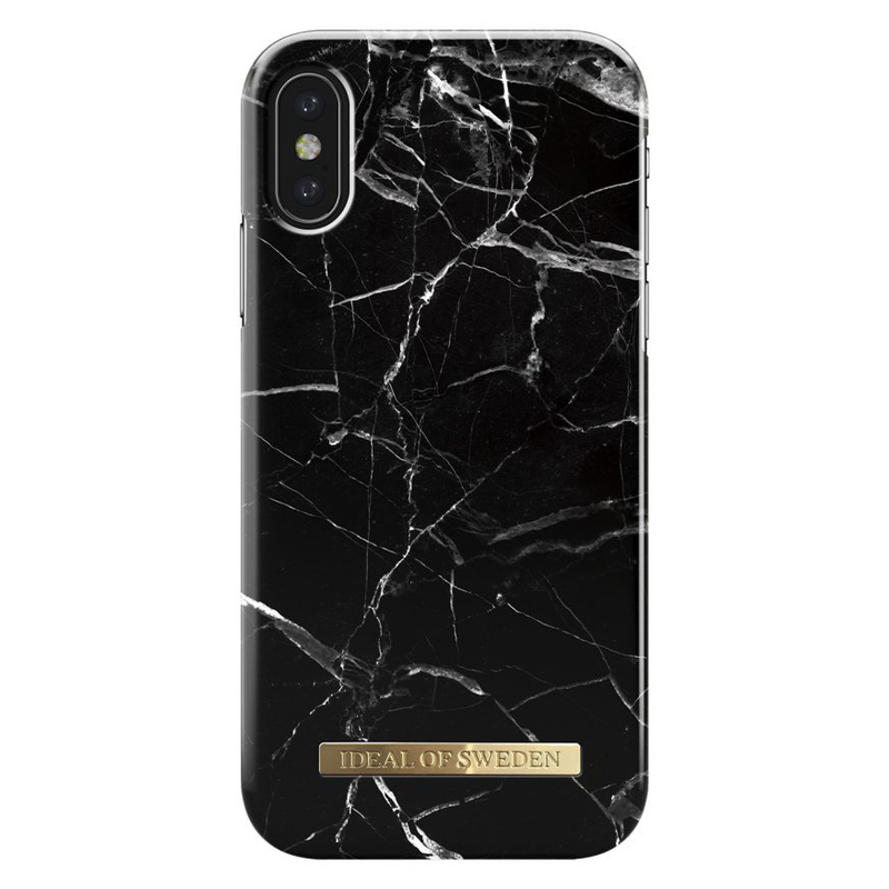 iDeal Fashion Case magnetskal iPhone X, Black Marble